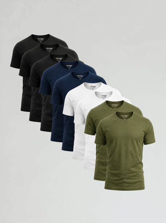 Pack de 9 - Le T-shirt Confort+