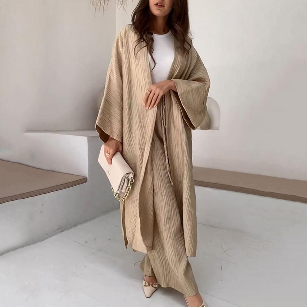Karine™ - Ensemble cardigan et pantalon décontracté