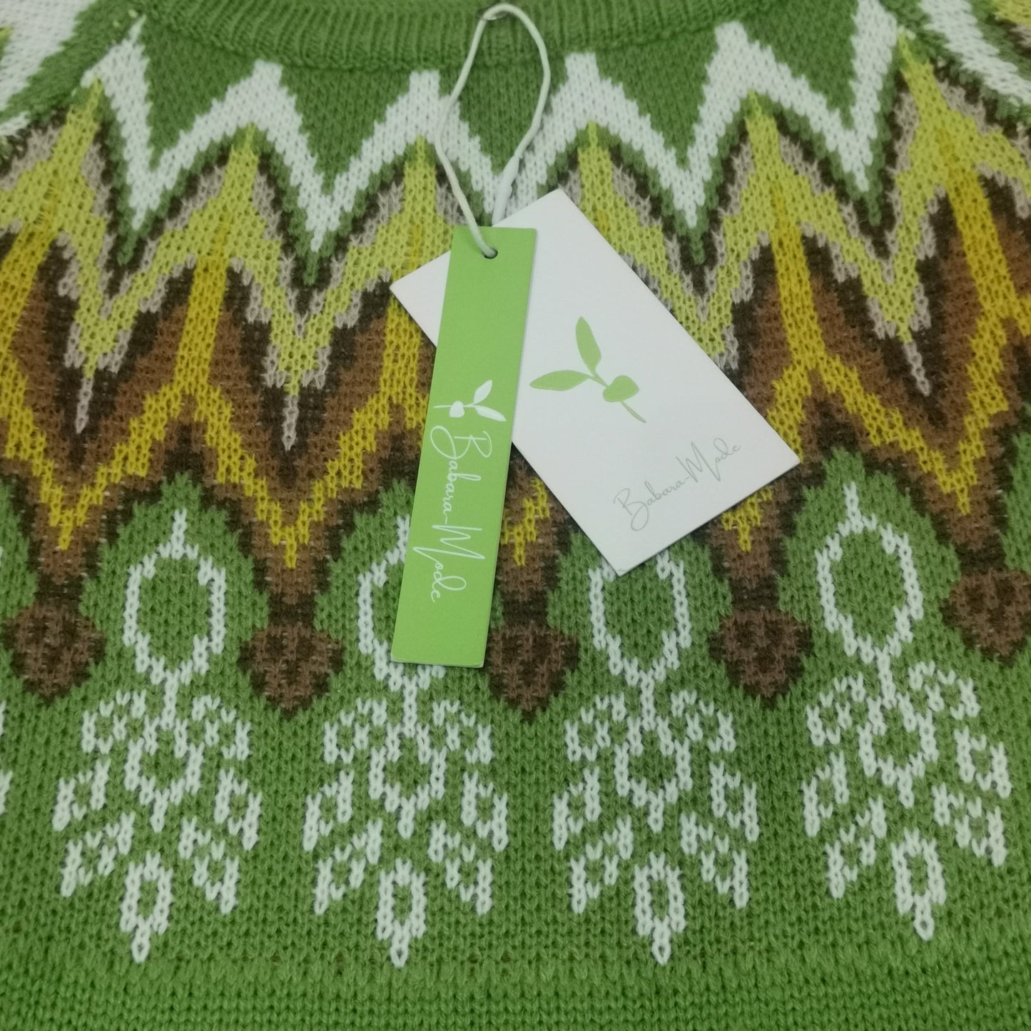 Pull d'Hiver à Motif pour Femme