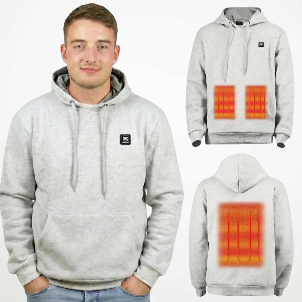 SmartHoodie™ - Chandail à capuche unisexe chauffant