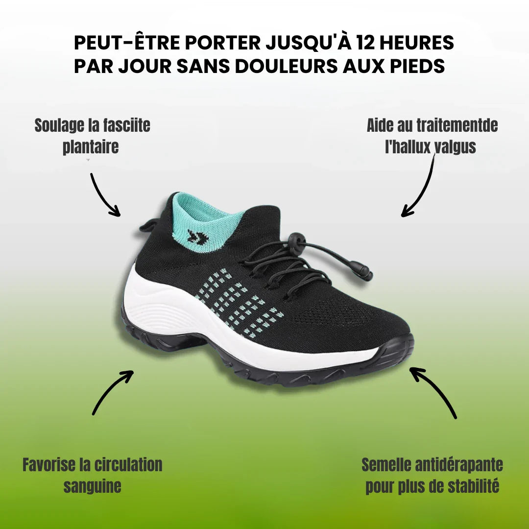 OrthoFit - Chaussures de confort ergonomiques et anti-douleur pour femmes