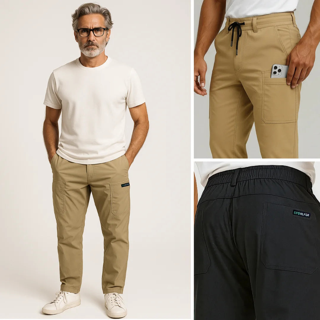 Pantalon Cargo Ample Multi Poches - Novaya™