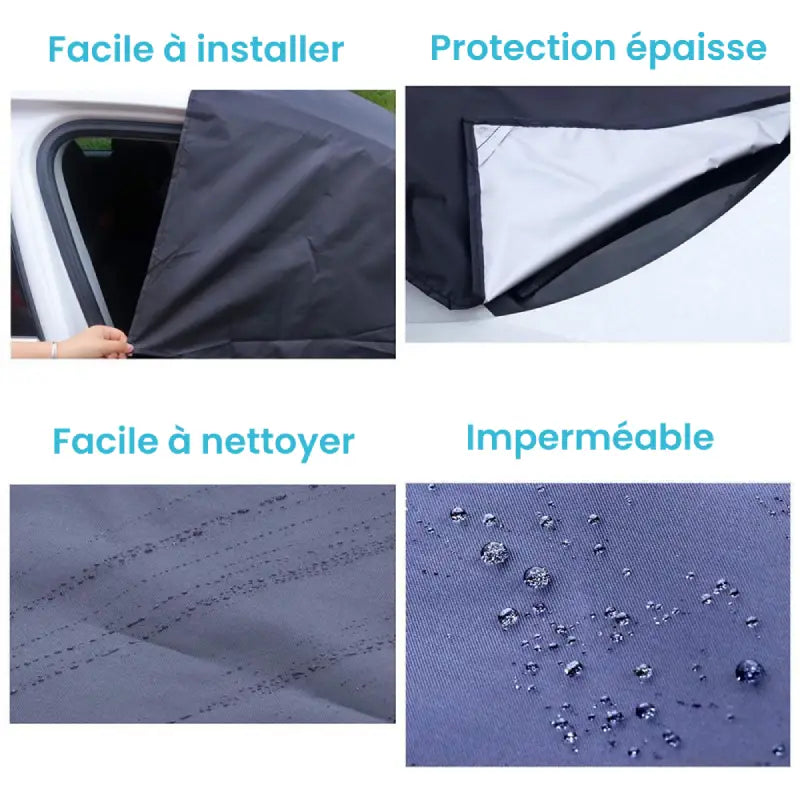 ZeroFreez'™ - Protection de Pare-Brise Magnétique pour Voiture