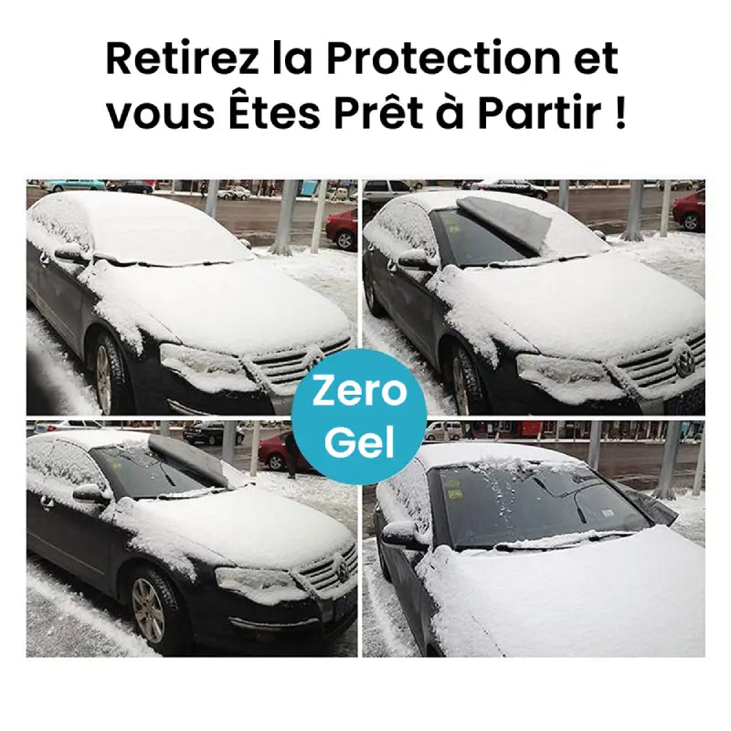 ZeroFreez'™ - Protection de Pare-Brise Magnétique pour Voiture