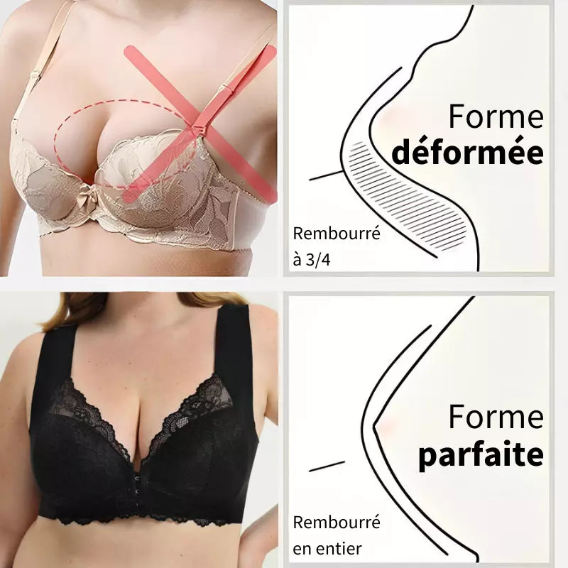 Novaya™ | Soutien-Gorge Galbant à Fermeture Frontale