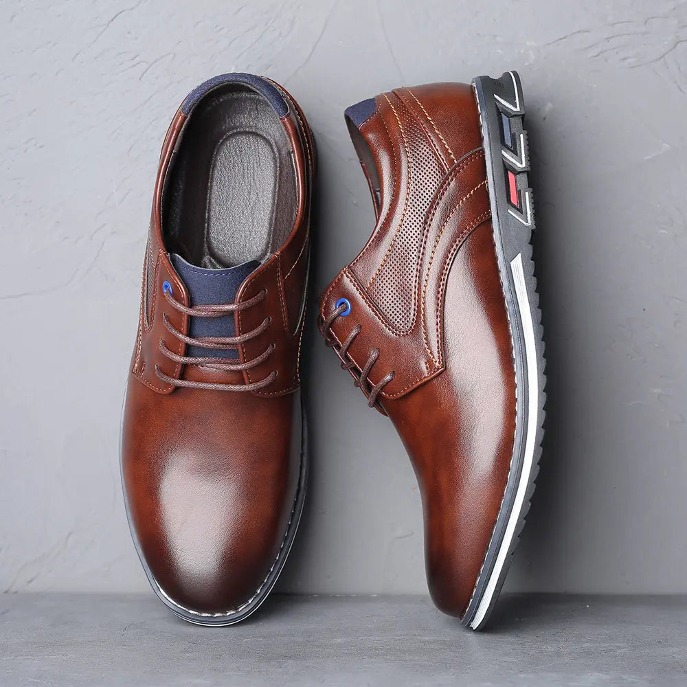 Chaussures Oxford Confortables et Élégantes pour Homme