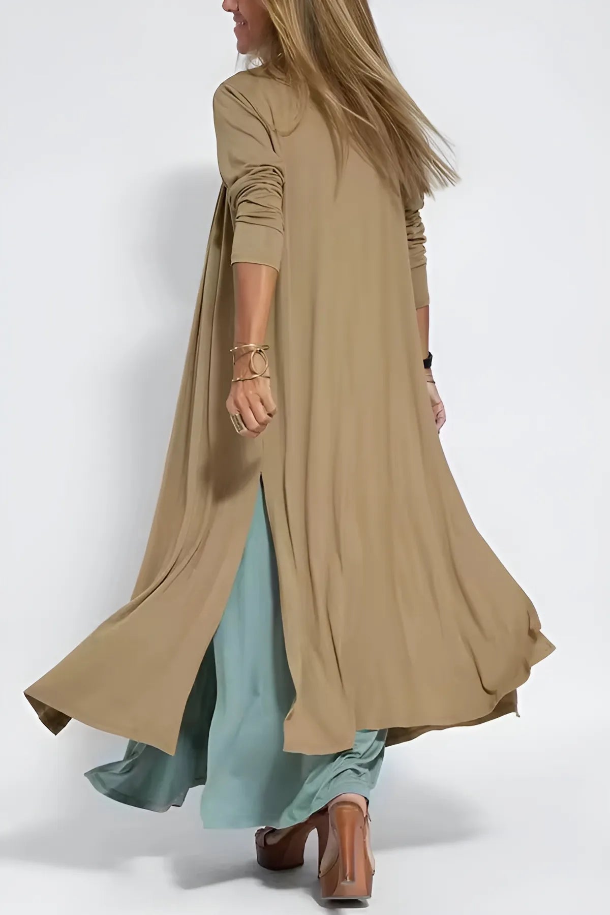 Novaya™ - Robe longue élégante + gilet assorti OFFERT