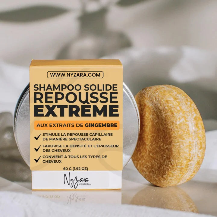 Shampoing Solide Repousse Extrême - by Nyzara®