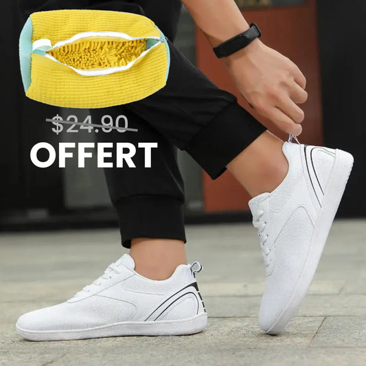 Chaussures Minimalistes Ventura™ Homme + Sac de Lavage Offert