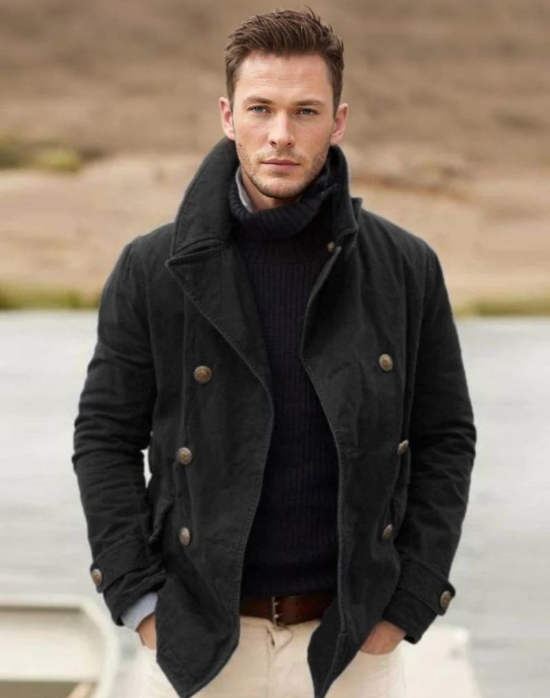 Veste Élégante à Boutons - Nyzara™