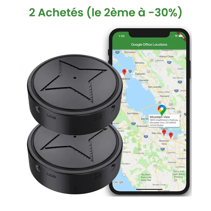 Traceur GPS Nyzara™ - Ultra Précis