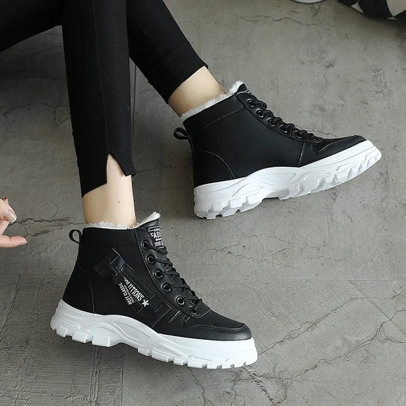 Valérie - Chaussures avec Doublure en Polaire